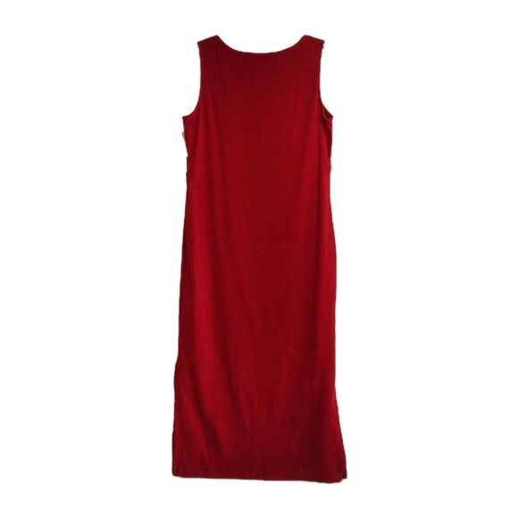 VTG Jessica Howard Suit Dress & Jacket Women's 6 Red Button-Up New Old Stock - Picture 3 of 16